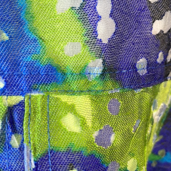 🌸Ruby Rd Favorites Jacket Size 20W 20 Semi-sheer Summer Blazer Front Zipper EUC - Picture 3 of 6